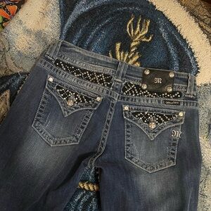 Miss me studded bootcut jeans
